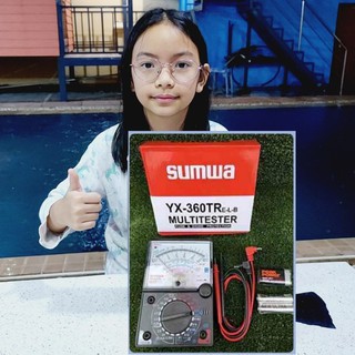 techaya.diva มิเตอร์เข็มวัดไฟ SUNMA YX-360TR N-L ( FUSE &amp; DIODE PROTRCTION )