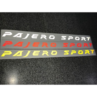 สติ๊กเกอร์สะท้อนแสง PAJERO SPORT