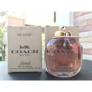 COACH New York Floral EDP 100 mL. กล่องเทสเตอร์ ใหม่