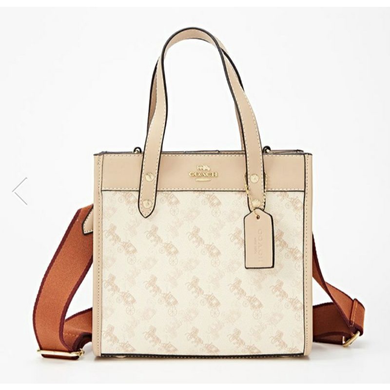 [ส่งฟรี] กระเป๋า coach field tote 22
