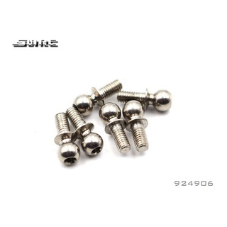 S-924906 หัวบอล 4.9mm เกลียวยาว 6mm จำนวน 6 เม็ด