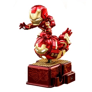 Hottoys ฟิกเกอร์ของสะสม Cosbaby CSRD023 Iron Man CosRider