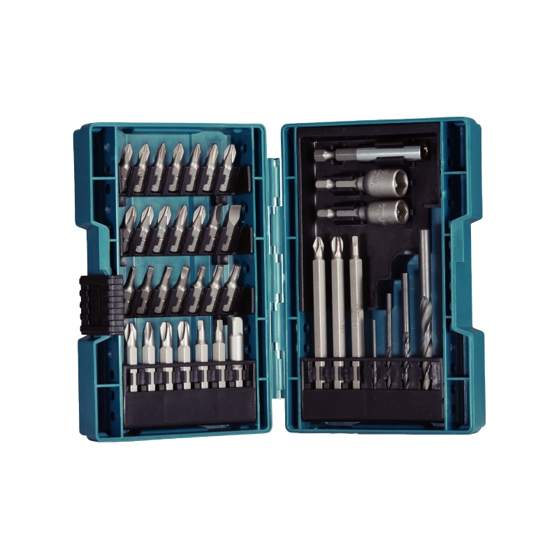 MAKITA B-54106 : ชุดดอกไขควง จำนวน 38 ชิ้น กล่องพลาสติก