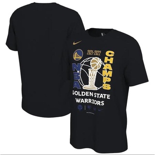 เสื้อยืด พิมพ์ลาย Golden State Warriors 2022 NBA Finals Champions Locker Room Big &amp; Tall สีดํา