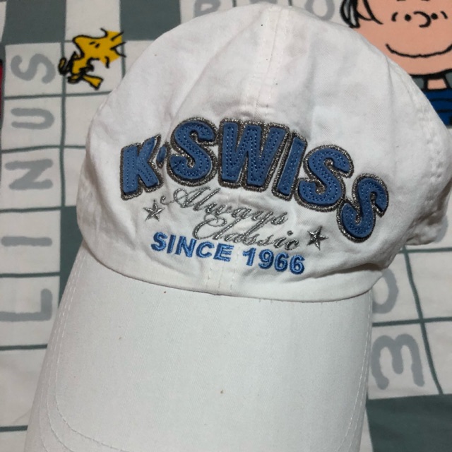 หมวก K.SWISS สภาพนางฟ้า ของแท้ ใหม่เหมือนมือ 1