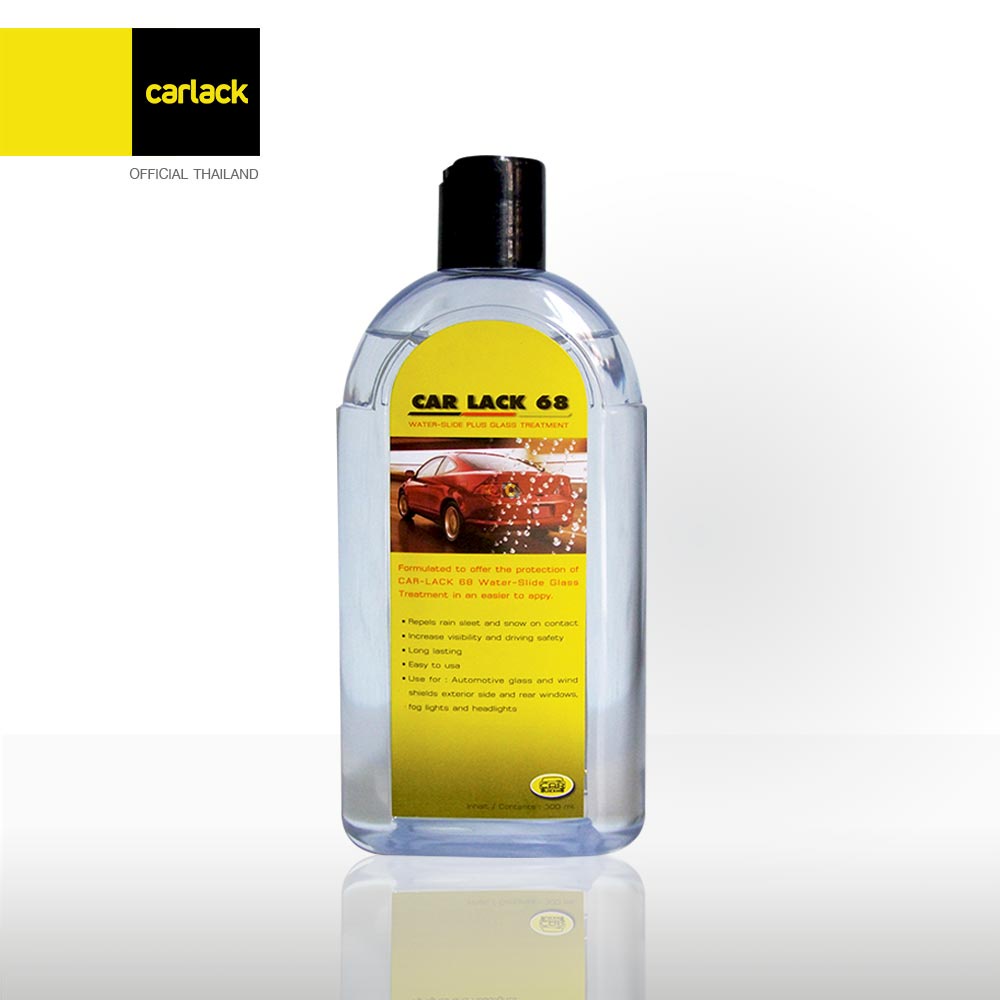 Carlack Water Slide 300 มล. น้ำยาเคลือบกระจก น้ำไหลลื่น ลดการเกิดคราบน้ำ