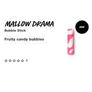 (ของใหม่) Lush Mallow Drama Bubble Stick 75g