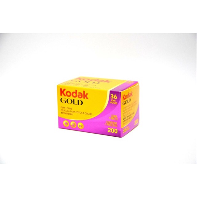 พร้อมส่ง！！ ฟิล์มสี 135  โกดัก Kodak gold200