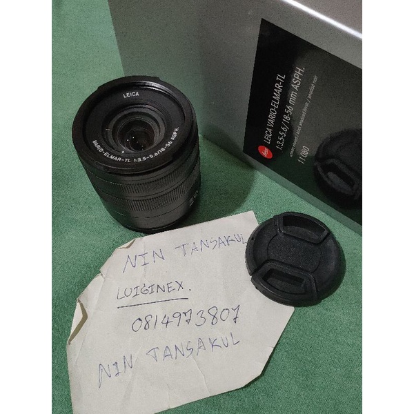 ขายเลนส์ Leica Vario-Elmar-TL 18-56mm f3.5-5.6 ASPH.S/N 4359xxxสำหรับกล้อง Leica L Mount For Leica T , TL , TL2 , CL
