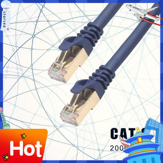 Starsea สายเคเบิ้ลเครือข่ายอีเธอร์เน็ต 100 / 300 / 500 / 1000 ซม . 40 Gbps Cat8 สําหรับ Pc / Laptop / Camera