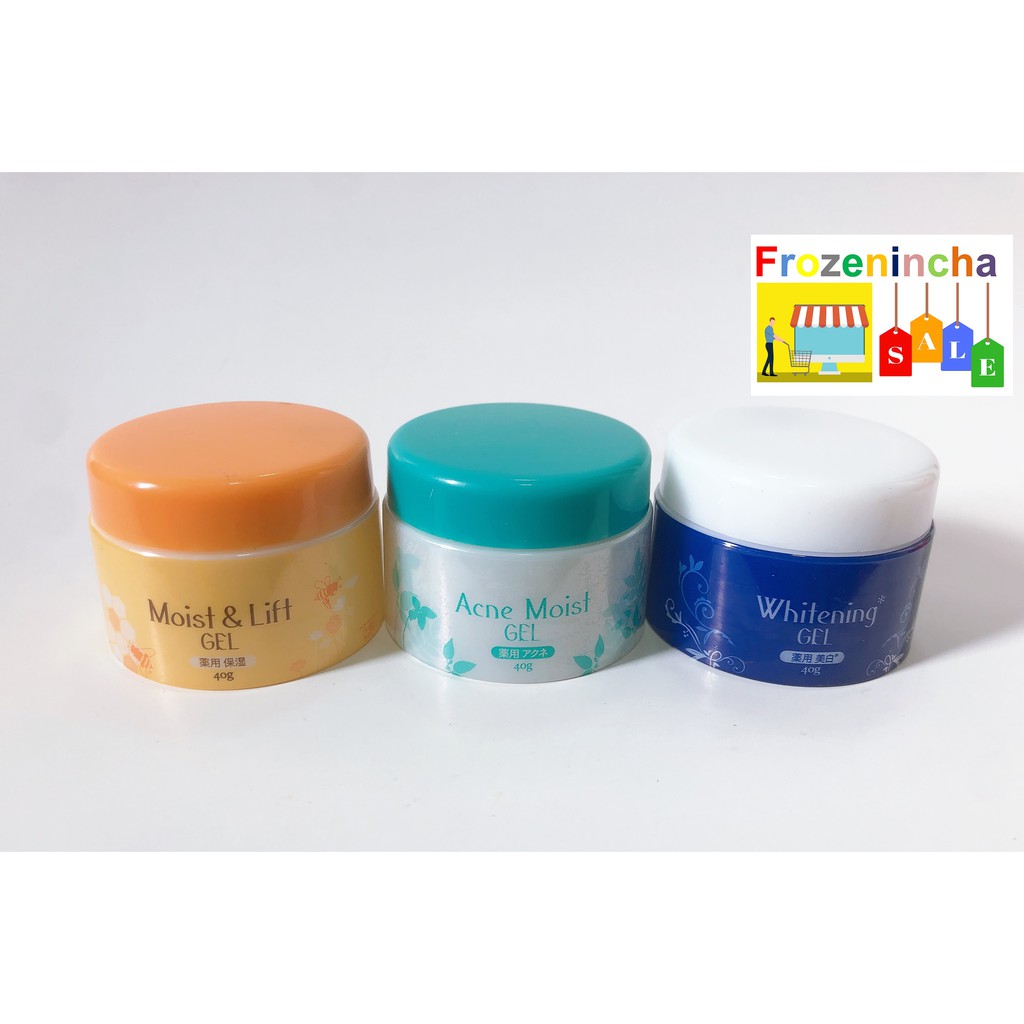 ครีมบำรุงหน้า Daiso Moist & Lift Gel, Acne Moist Gel and Whitening Gel Shopee Thailand