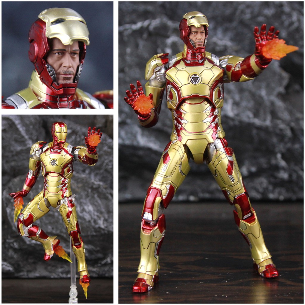 มหัศจรรย์ตุ๊กตา2021 Marvel Classic Iron Man MK42 Mark42 7