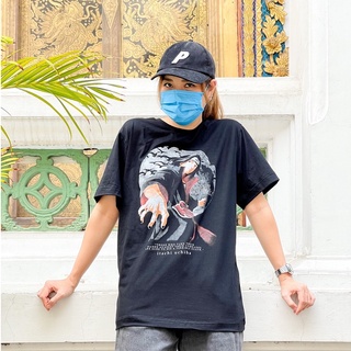 เสื้อยืดผ้าฝ้ายพิมพ์ลายแฟชั่นITACHI UCHIHA - UNISEX