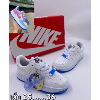 ☀️🌈รองเท้าNike Air Force UVของเด็ก 👧🧒🏻สินค้าพร้อมส่ง📦 เพิ่มกล่องNike 🥰