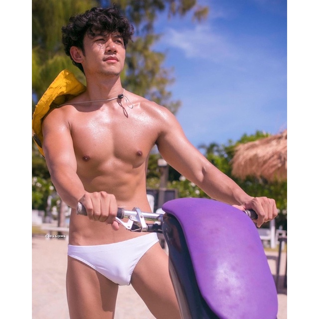 SW205  กางเกงว่ายน้ำ awesome sport ราคา ถูกที่สุด ดีลบีเคเค แกลเลอรีภาพที่ 3