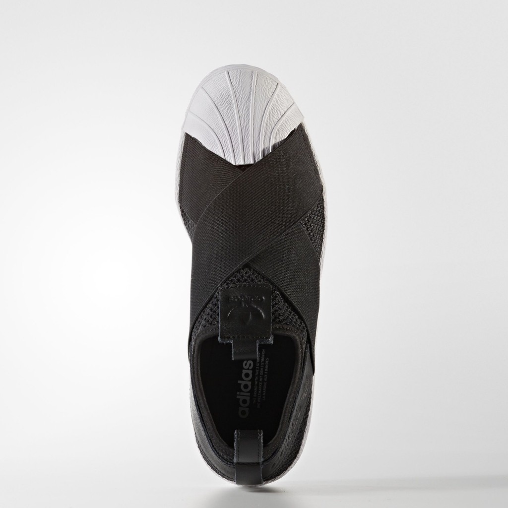 รองเท้า Adidas superstar slip on สีดำ รุ่นใหม่ แท้ 100%
