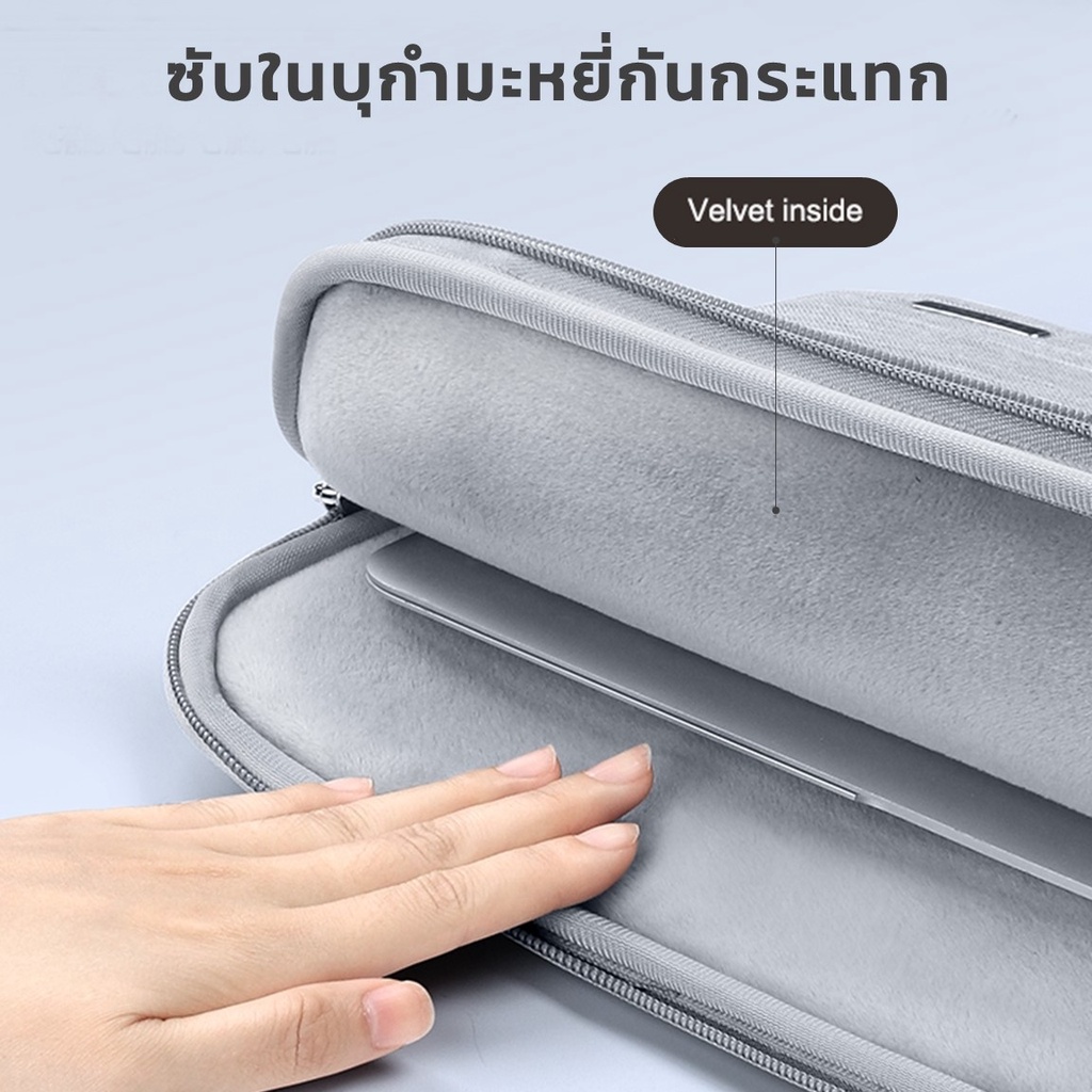 【พร้อมส่ง】กระเป๋าโน๊ตบุ๊ค เคสแล็ปท็อปกันกระแทก เคสแท็บเล็ต กระเป๋าMcbook Surface PRO ซองแท็บเล็ต