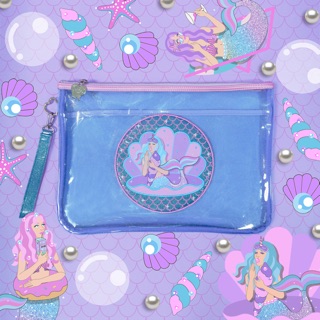 🌈Lazy mermaid glitter briefcase💦