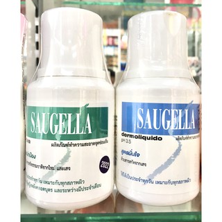 Saugella น้ำยาอนามัย ทำความสะอาดจุดซ่อนเร้น ซอลเจลล่า ขนาด 100 ML.