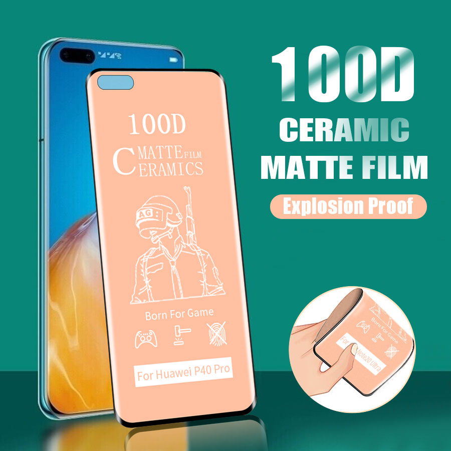 ฟิล์มกันรอยหน้าจอโทรศัพท์มือถือ Huawei P40 P30 Mate 20 30 Pro