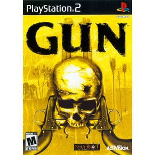 Gun PS2 (USA) แผ่นเกมps2 แผ่นไรท์ เกมเพทู