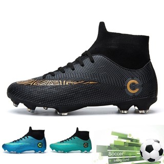 รองเท้าสตั๊ด รองเท้าฟุตบอล รองเท้าสตั๊ด 35-45 Cristiano Ronaldo CR7 FG Soccer Shoes