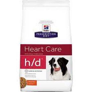 Hills h/d canine ขนาด 1.5kg ฮิลล์ อาหารสุนัข ที่เป็นโรคหัวใจ แบบเม็ด