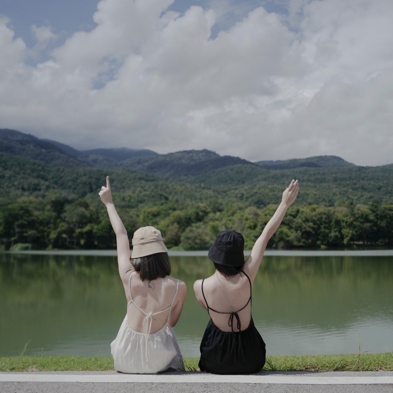 ชุดเดรส s u n n y dress (ถ่ายจากสินค้าจริง)