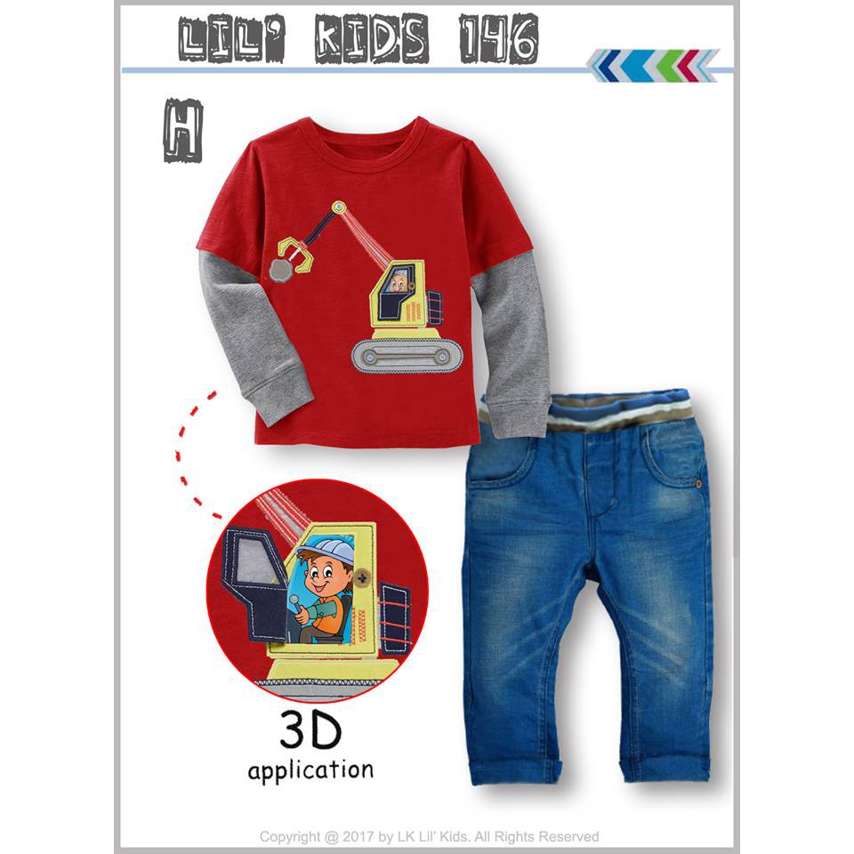 เสื้อท่อนบนสีแดง + กางเกง (RSBY-3647)