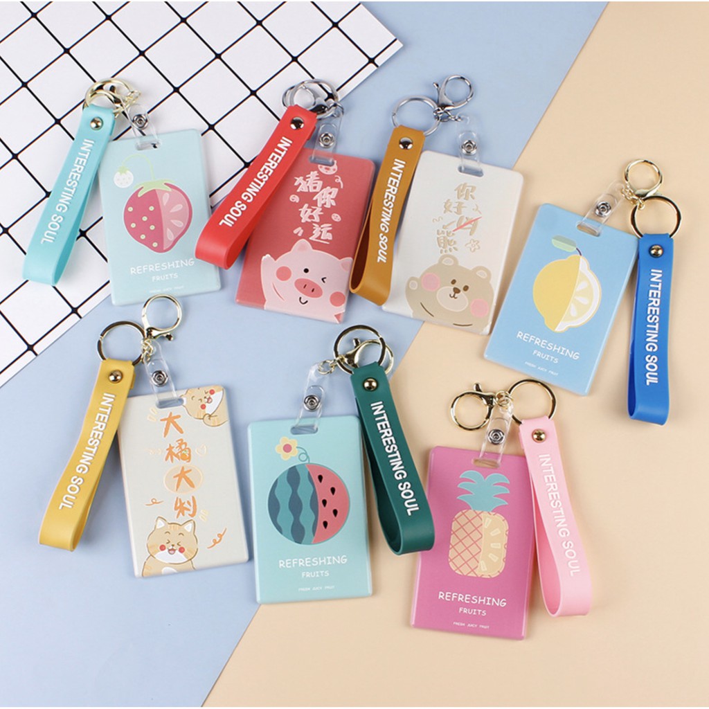 ป้าย พวงกุญแจ ที่ใส่บัตร ที่ใส่การ์ด Interesting SOUL Card holder