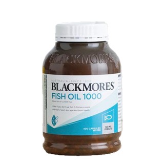 Blackmores Fish Oil 1000mg 400cap แบล็คมอร์ส น้ำมันปลา