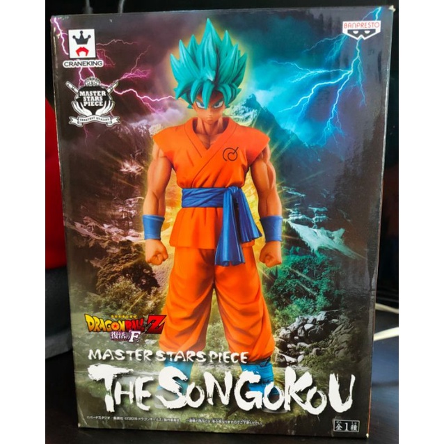 ของแท้ JP แมวทอง Banpresto Dragon Ball Z The Son Goku Master Stars Piece Figure