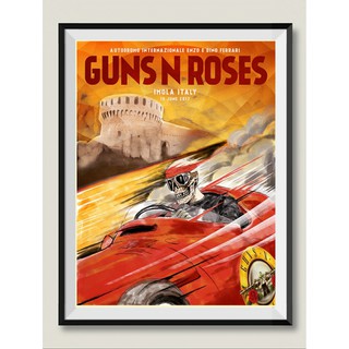 โปสเตอร์วงดนตรี GUNS AND ROSES