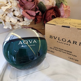 Bvlgari Aqva  pour homme  edt 100ml กล่องเทสเตอร์ (เช็คสต้อคทางแชทก่อนทำรายการนะคะ)