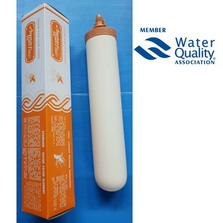 ไส้กรองน้ำดื่มเซรามิคฝาสีส้ม American Water Filter