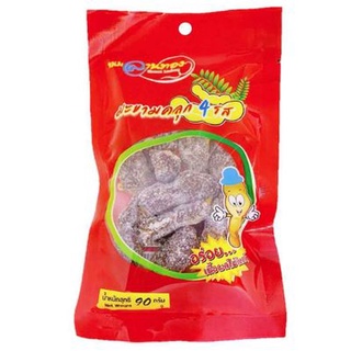 ลานทอง มะขามคลุก 4 รส 90 กรัม / ลานทอง กระเจี๊ยบแก้ว 100 กรัม / ลานทอง กล้วยตากอบน้ำผึ้ง 155 กรัม (แพ๊ค 4 ชิ้น )