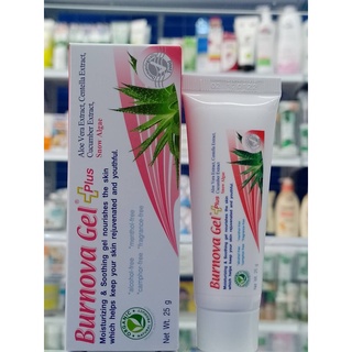 Burnova Gel Plus Snow Algae Extract 25g เบอร์นโนว่า เจล