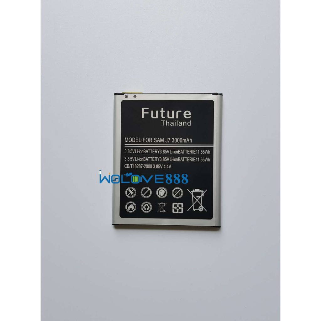 แบตเตอรี่ samsung J7 J4 J700 J7(2016) J710 แบต samsung J7 J700 J7 Prime (ยี่ห้อ Future)
