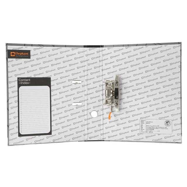 แฟ้ม แฟ้มก้านยก แฟ้มสันกว้าง ตราช้าง รุ่น 120 สัน 3นิ้ว( A4,F ) (จำนวน 1 อัน)