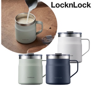 Locknlock แก้วมักเก็บความร้อน 2 ขนาด 3 สี / 355 มล. 475 มล. ล็อคและล็อกกระติกน้ําร้อน กาแฟ ชา โต๊ะ แก้วน้ํา ที่มีสีสัน / จากโซลเกาหลี