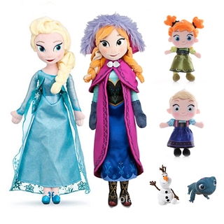 ตุ๊กตา Disney Frozen Fever Elsa And Anna ขนาด 40 ซม. 50 ซม.