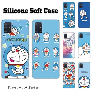 เคสโทรศัพท์มือถือ Samsung Galaxy A11 A21 A21S A31 A51 A71 ปลอก TPU อ่อน โดราเอมอน