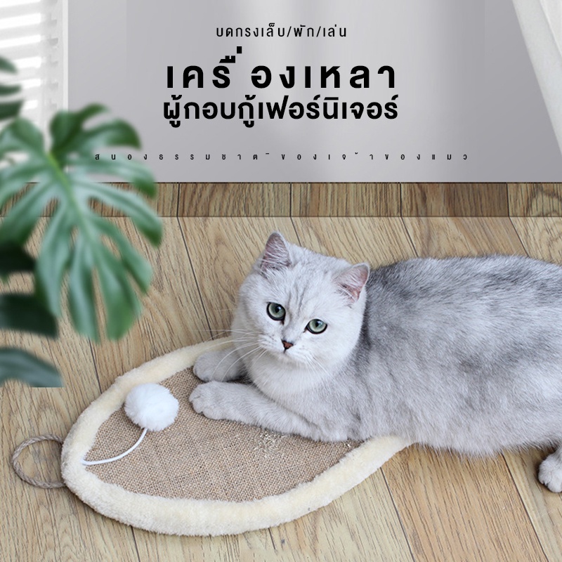 กระดานฝนเล็บแมว ของเล่นแมว ทนต่อการขีดข่วน