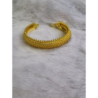 เครื่องประดับชุดไทย วงละ 45 บาท กำไลลายพิกุลทอง