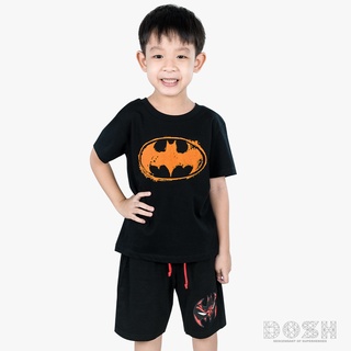 DOSH BOYS T-SHIRTS BATMAN  เสื้อยืด คอกลม แขนสั้น เด็กผู้ชาย PWBBT5006-BL