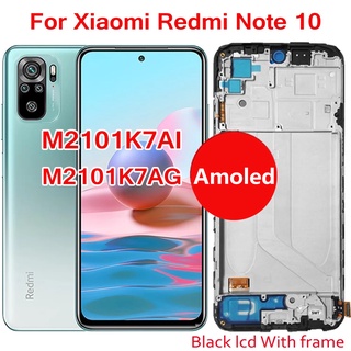 Best For Redmi Note 10S Display Note 10 4G LCD M2101K7AI Digitizer For Redmi Note 10 5G LCD POCO M3 Pro M2103K19G Screen