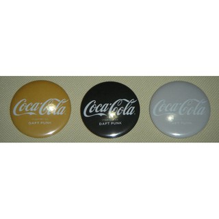 เข็มกลัดโค้ก COCA-COLA COKE รุ่น Daft Punk ขายเป็นเซต 3 สี ดำ-ทอง-เงิน ของใหม่