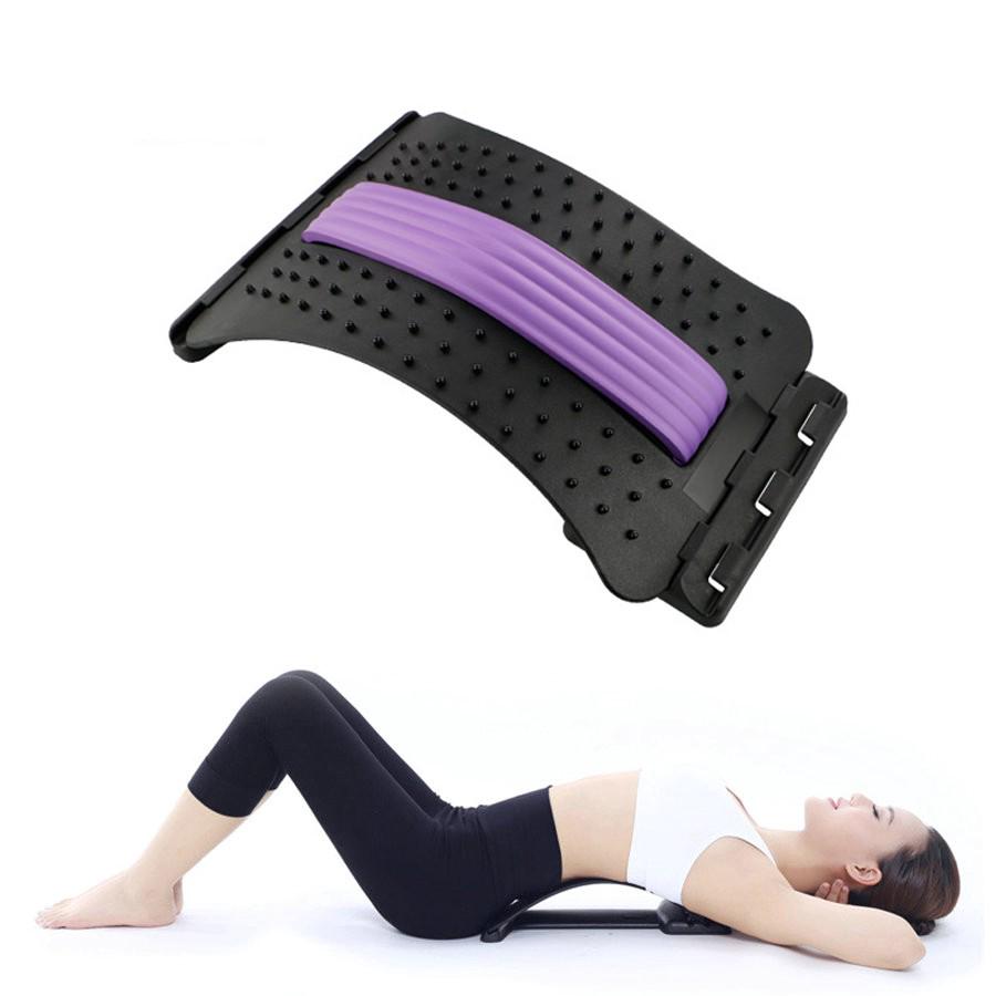 Lumbar Relaxation Back Massage Stretcher Magic Lumbar Support 腰间盘家用脊椎脊柱腰部矫正器 腰托