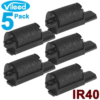 [สต็อกประเทศไทย]5pcs IR40 Black Ink Roller for Printing Calculator Cash Register Retail POS Equipment Printer