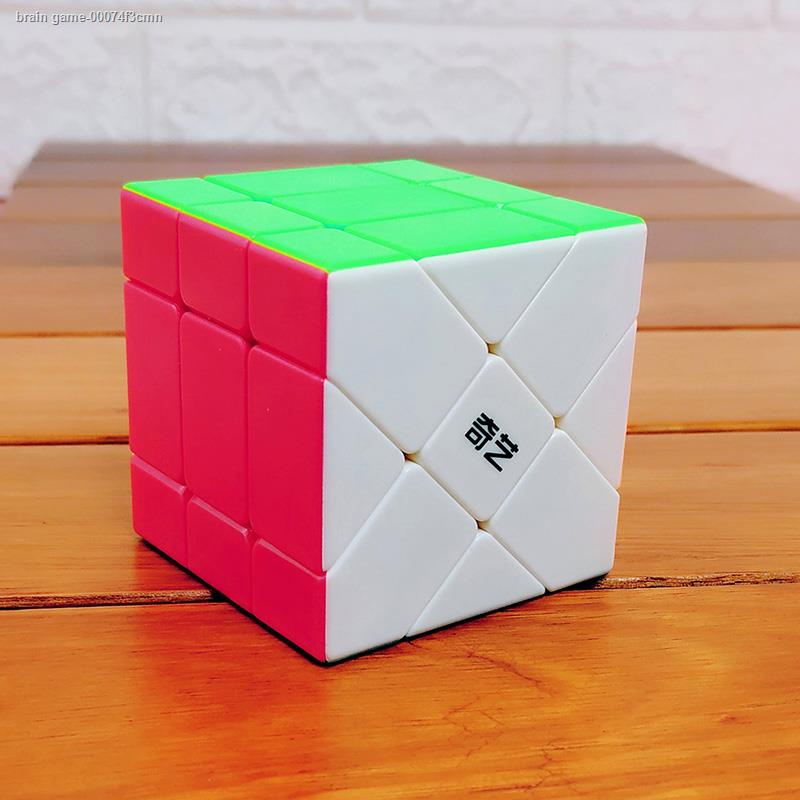 Rubik's CubeToy ⊙Qiyi Edge Shifting Rubik s Cube Alien Rubik s Cube ชุด ...
